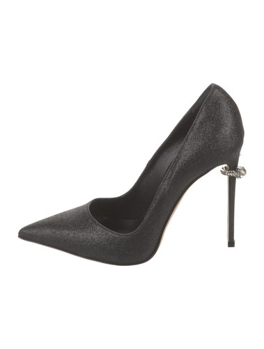 Decolte silla nere glitter - decolte, le