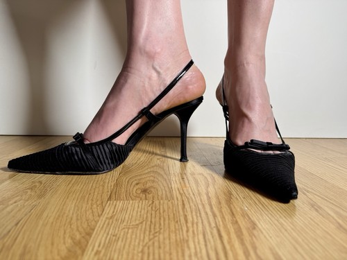 Silla scarpe seta nere - silla, di