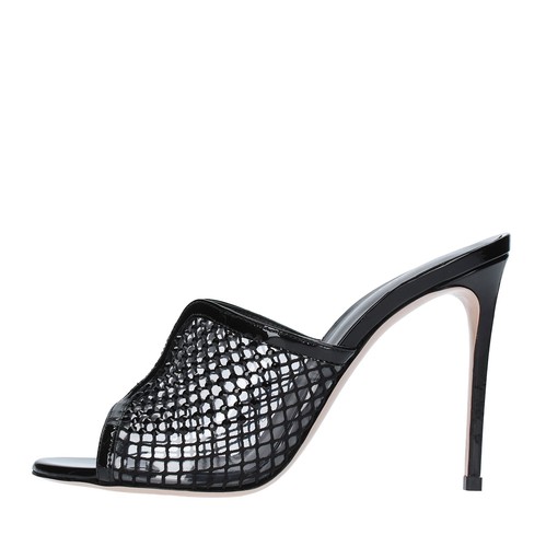Sandalo gilda stocking lurex - sandalo,